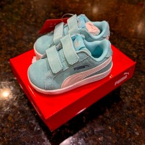 Puma Aruba Blue Toddler Shoes